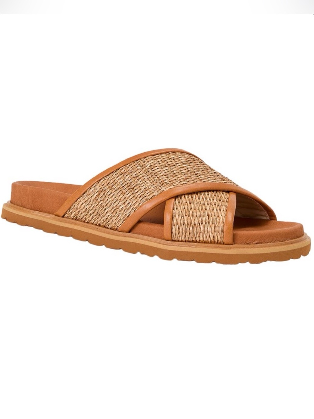 J. McLaughlin Woven Slide Sandals NWOB